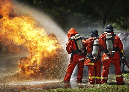 آموزش آتش نشان داوطلب در سازمان آتش نشانی کرج