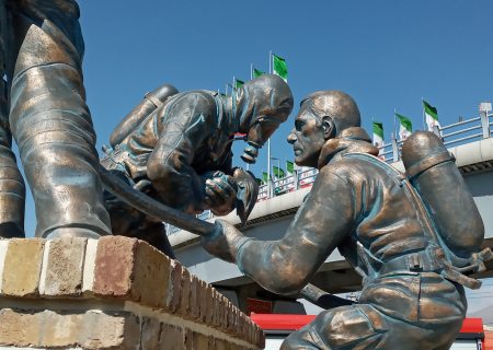 المان قهرمانان بی ادعا در کرج ماندگار شد