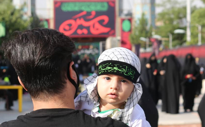 نوزدهمین همایش شیرخوارگان حسینی در بقاع متبرکه البرز برگزار شد