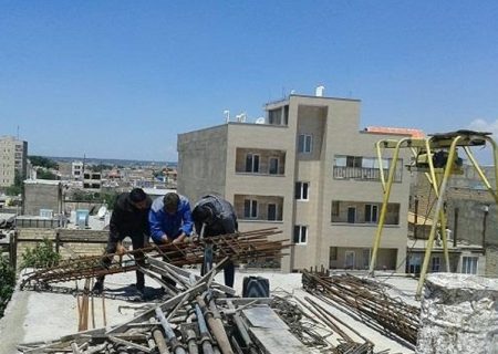 رفع اثر دو مورد ساخت و ساز غیرمجاز در منطقه یک کرج