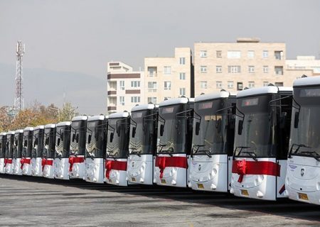 ورود ۵۰ دستگاه اتوبوس نو به ناوگان حمل و نقل عمومی در کرج