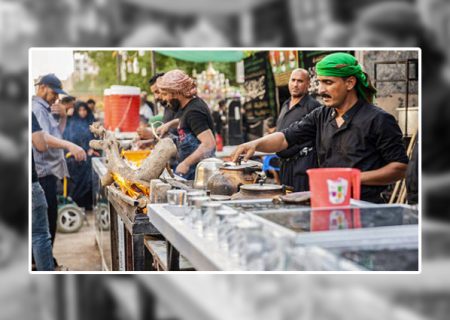 موکب امام حسن مجتبی (ع) شهرداری کرج در نجف پذیرای زائران است