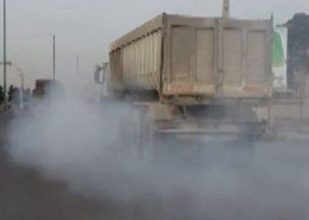 برخورد با وسایل نقلیه آلاینده در استان البرز