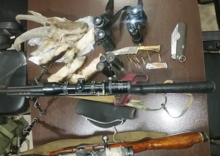 شکارچیان غیرمجاز سابقه دار در طالقان دستگیر شدند
