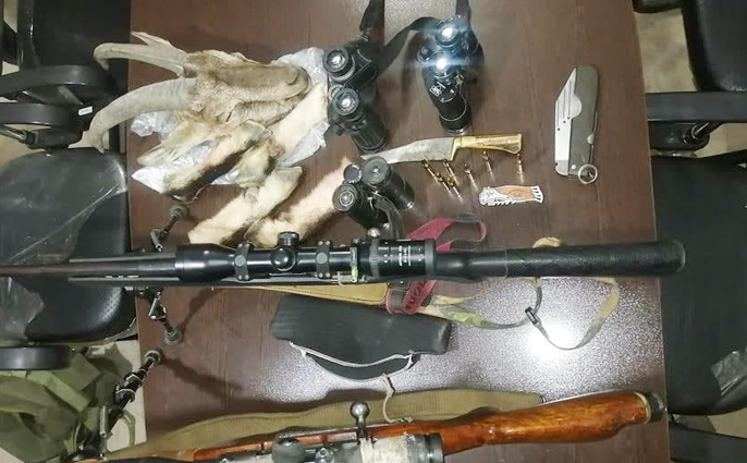 شکارچیان غیرمجاز سابقه دار در طالقان دستگیر شدند