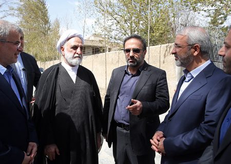 بازدید رئیس قوه قضائیه از پروژه ساخت تفرجگاه پارکرود