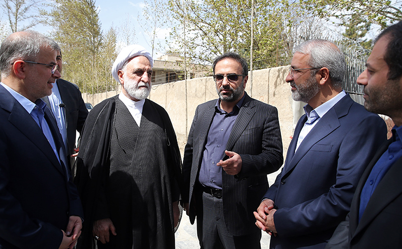 بازدید رئیس قوه قضائیه از پروژه ساخت تفرجگاه پارکرود