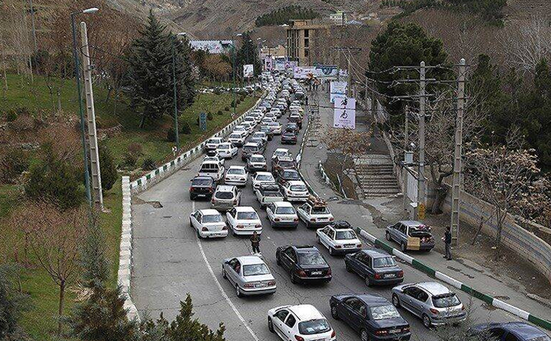 اعمال محدودیت ترافیکی در جاده کرج – چالوس و آزادراه تهران – شمال