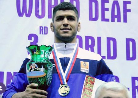 قمرپور، قهرمان ناشنوایی که صدایش را با تلاش فریاد می زند