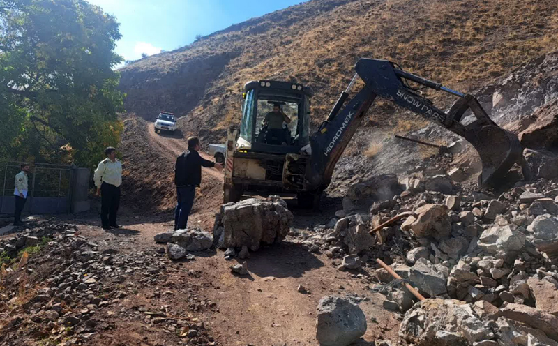 رفع تصرف دو هزار مترمربع از اراضی ملی طالقان