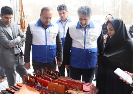 برپایی نمایشگاه صنایع‌دستی در بوستان امید کرج