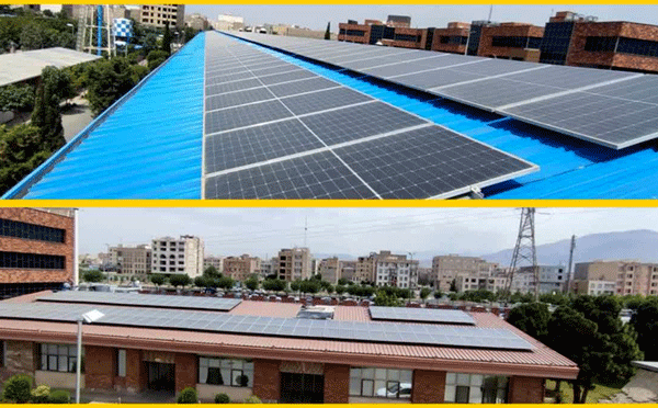 ۲ نیروگاه خورشیدی به ظرفیت ١.٢ مگاوات در البرز وارد مدار شدند