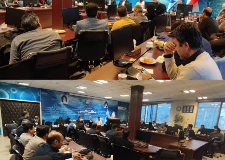 برگزاری جلسه شورای مدیران مخابرات منطقه البرز