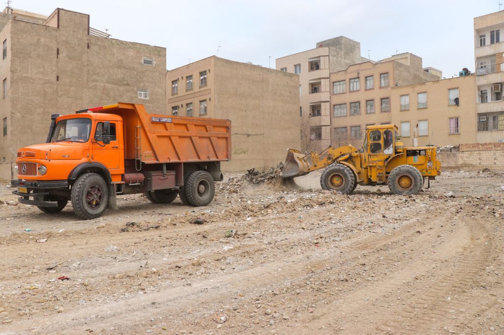 نهضت پاکسازی زمین‌های بایر شهر فردیس