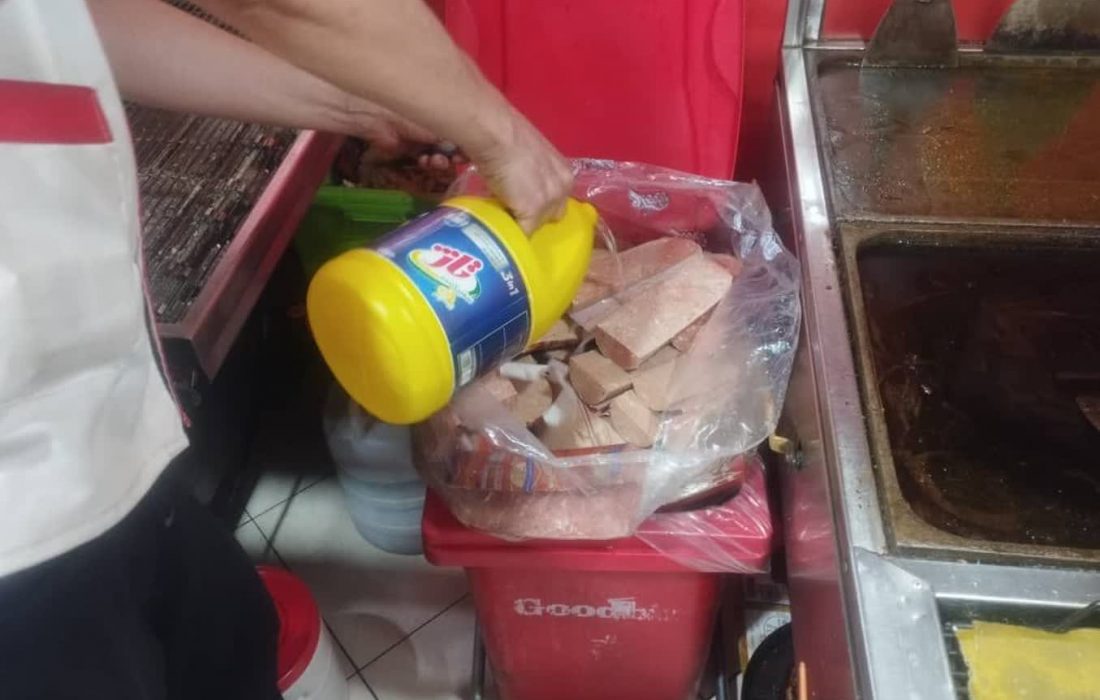 ۹۵ کیلوگرم گوشت مرغ در اشتهارد معدوم شد