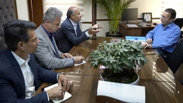 دیدار نماینده مردم شرق هرمزگان با رئیس سازمان دامپزشکی کشور