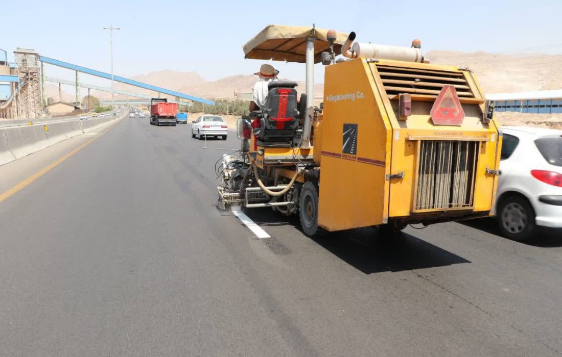 ۴۴۷ کیلومتر از محورهای مواصلاتی البرز ایمن سازی شد