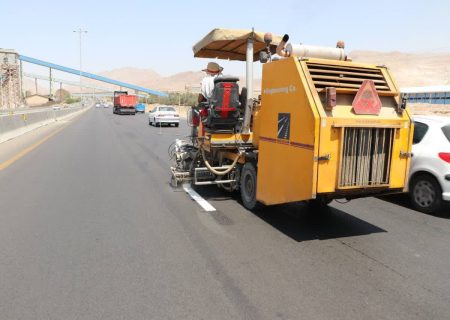 ۴۴۷ کیلومتر از محورهای مواصلاتی البرز ایمن سازی شد