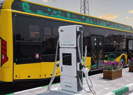 ایجاد نخستین پست شارژی و توسعه ناوگان اتوبوس‌های برقی در کرج