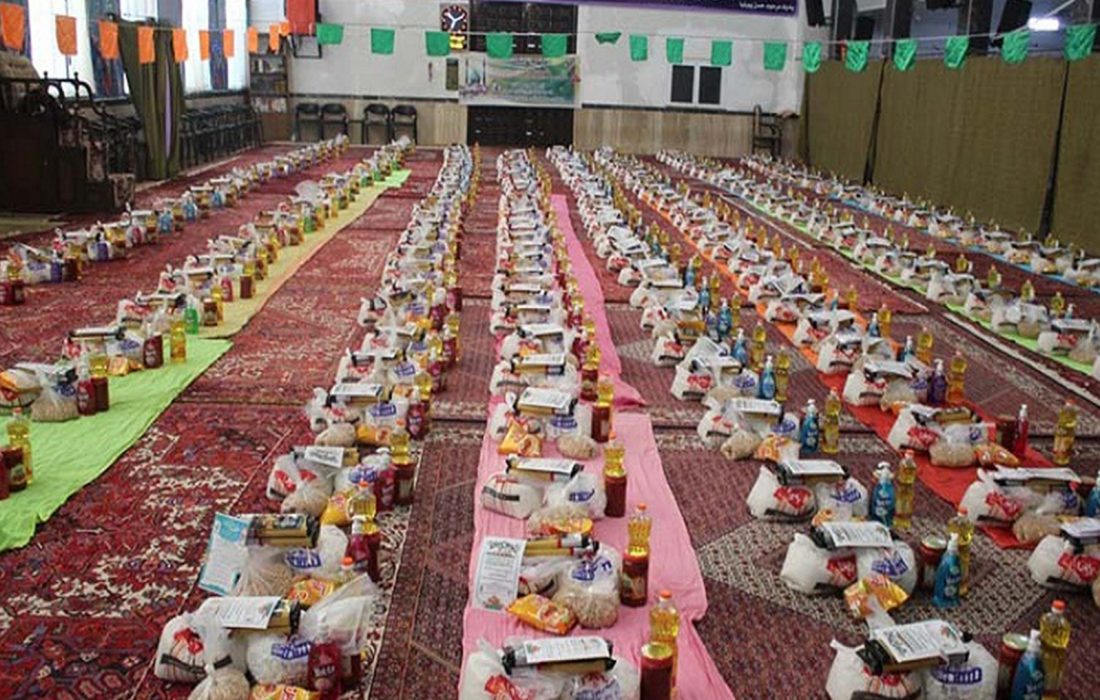اهدای چهار هزار بسته معیشتی به نیازمندان در محمدشهر