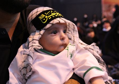 برگزاری همایش شیرخوارگان حسینی در حوزه ۱۲۳ بسیج شهید ایزدیار