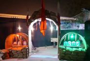 نمایشگاه دفاع مقدس در شهرستان نظرآباد افتتاح شد