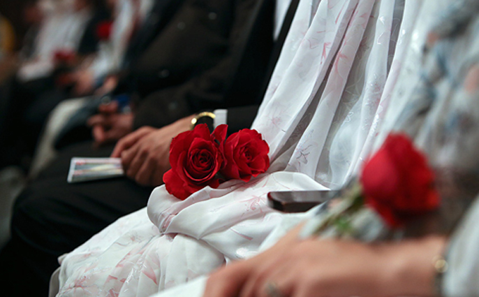 برگزاری جشن ازدواج ۱۱۰ زوج جوان مورد حمایت کمیته امداد البرز