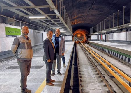ایستگاه متروی سه راه رجایی شهر به بهره برداری می رسد