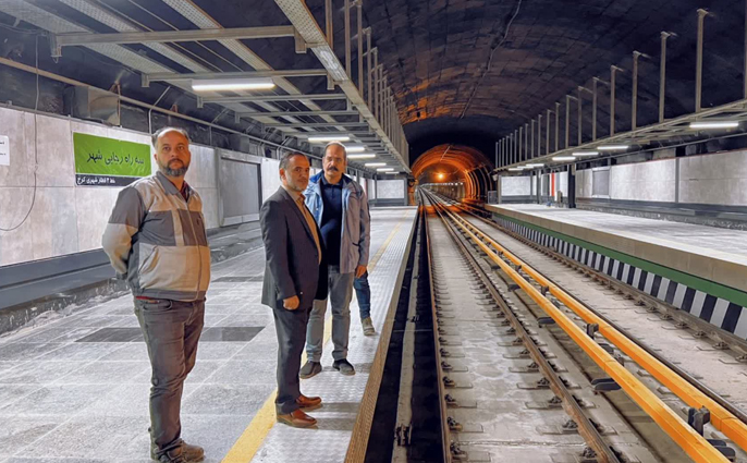ایستگاه متروی سه راه رجایی شهر به بهره برداری می رسد