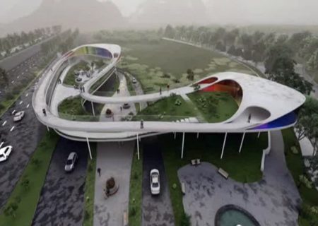 انتخاب ۱۰ طرح برتر مسابقه طراحی المان و سردر ورودی پارکرود