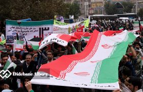 راهپیمایی یوم الله ۱۳ آبان در کرج
