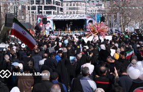 راهپیمایی یوم الله ۲۲ بهمن در کرج