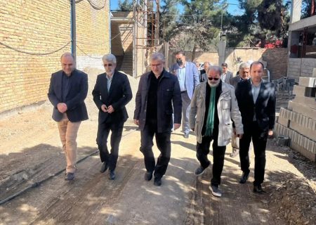 بازدید استاندار البرز از پروژه های در حال ساخت بنیاد نصر