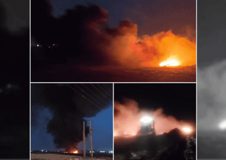 مهار حریق در شن چاله های تهراندشت