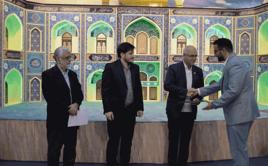 محمد زارع بنادکوکی مدیر فرهنگی برتر ستاد توسعه و بازسازی عتبات عالیات کشور شد