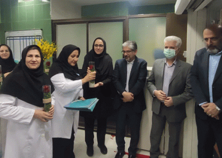 تجلیل از کارشناسان مامایی مراکز درمانی تامین اجتماعی استان البرز