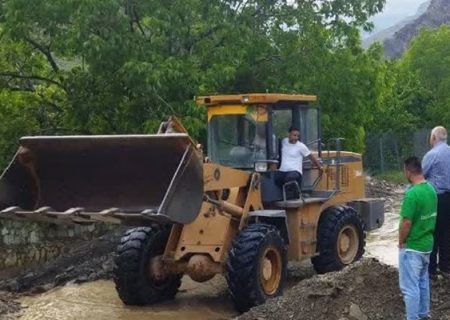 وقوع سیلاب در ۳ نقطه از محور کرج – کندوان