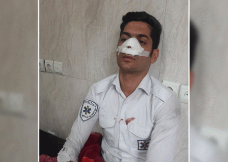 ضرب و شتم کارشناس اورژانس البرز حین ماموریت