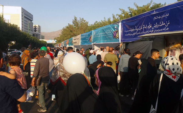 برپایی حدود ۱۴۰۰ موکب در البرز به مناسبت عید غدیر خم