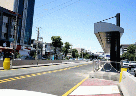 فاز نخست سامانه اتوبوس تندروی کرج فردا به بهره برداری می رسد