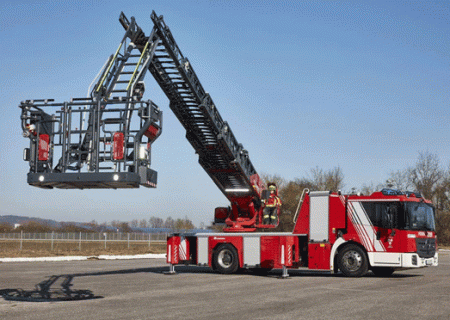 بلندترین نردبان هیدرولیکی آتش نشانی البرز رونمایی می شود