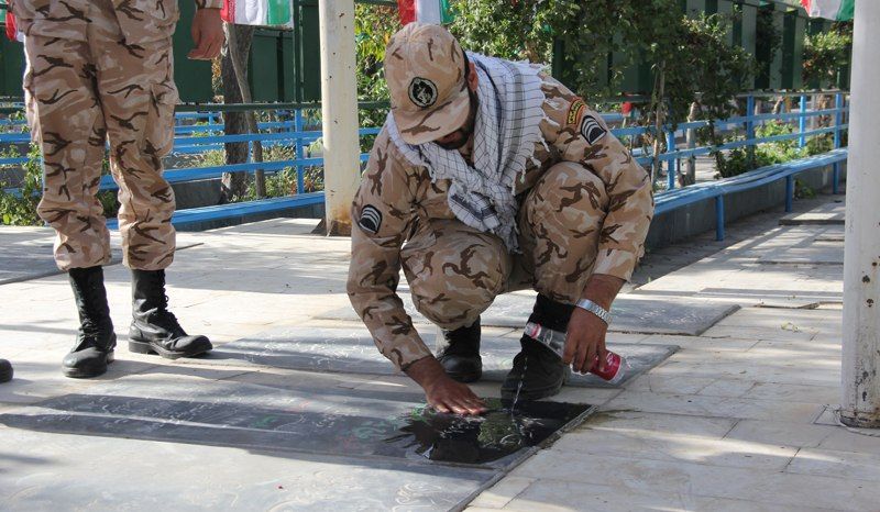 اردوی راهیان نور سربازان وظیفه ندامتگاه مرکزی کرج برگزار شد