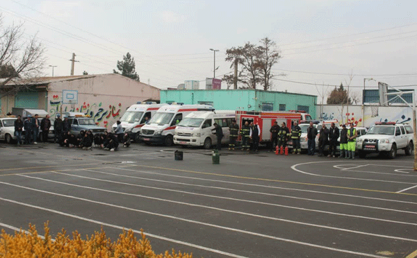 آشنایی دانش آموزان با سناریوی زلزله