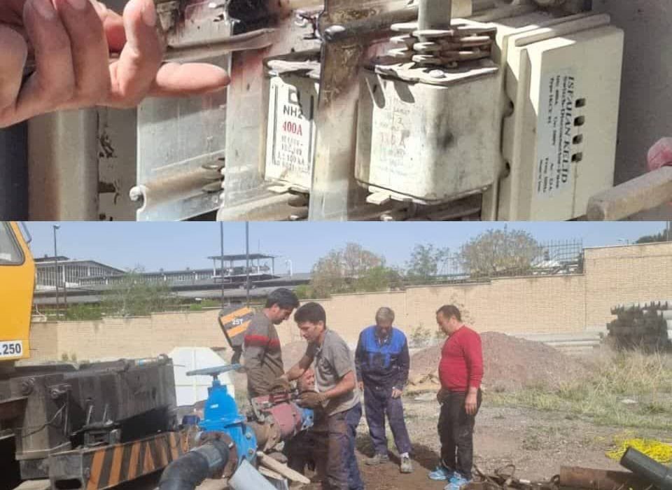 بازگشت چاه شماره یک شهرک صنعتی اشتهارد به مدار استخراج