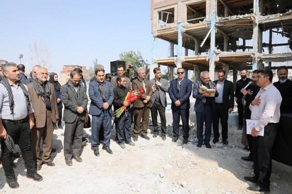 تجدید بیعت دانشگاهیان البرز با شهدای سپاه استان