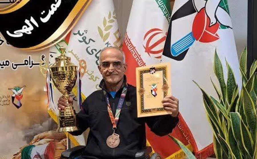 قهرمان ورزشهای باستانی به یاران شهیدش پیوست